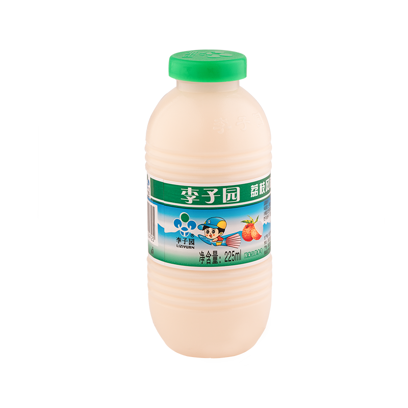 荔枝风味乳饮料，单瓶净含量225ml